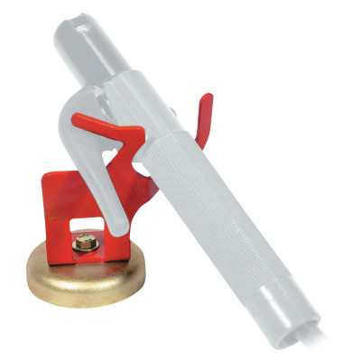 Electrode Holder Magnetic Base, 300 A, Steel, 3/16 in Cable Capacity, 5.5 in L