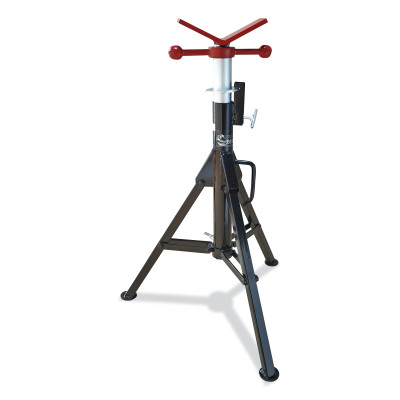 Heavy Duty Pipe Stand, V-Head, 2,500 lb Capacity, 1-1/2 in Pipe