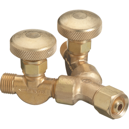 Valved Y Connections, Brass