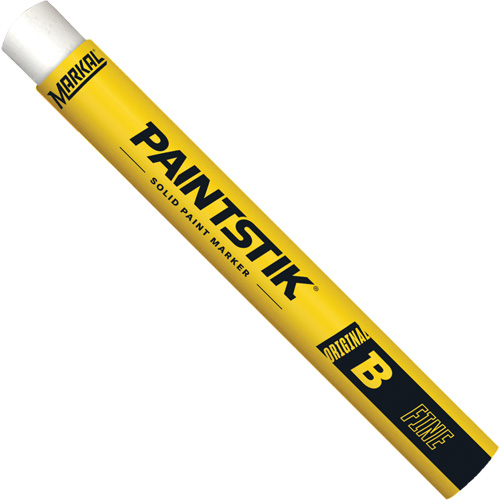 Paintstik® Original B® Fine Paint Marker, Solid Stick, White