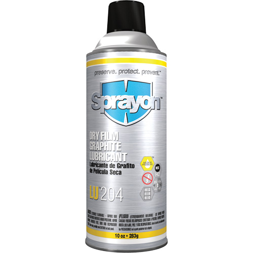 LU204 Dry Film Graphite Lubricant, Aerosol Can