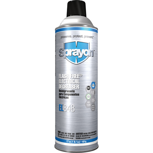 EL848 Flash Free® Electrical Degreaser, Aerosol Can -  - AA216