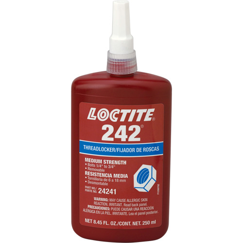 Threadlocker 242™ , Blue, Medium, 250 ml, Bottle