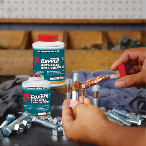Copper Anti-Seize, 1 lbs., Bottle, 1800°F (982°C) Max Temp. -  - AA874