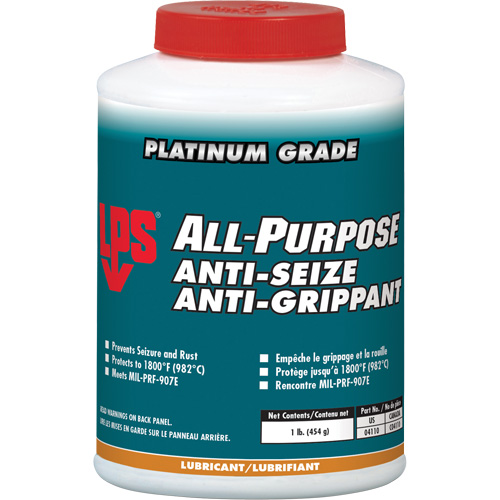 All-Purpose Anti-Seize, 1 lbs., Bottle, 1800°F (982°C) Max. Temp