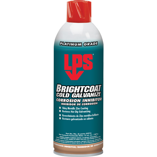 Bright Coat Cold Galvanised Corrosion Inhibitors, Aerosol Can