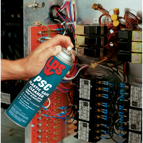 PSC Plastic Safe Cleaner, 18 oz., Aerosol Can -  - AB700
