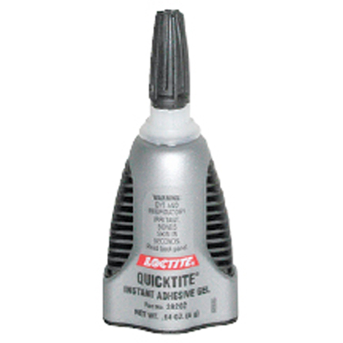 Quicktite™ Instant Adhesive Gel, Clear, Bottle, 0.14 fl. oz.