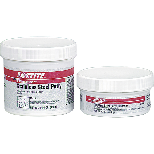 Fixmaster™ Stainless Steel Putty, 680 g., Kit, Grey