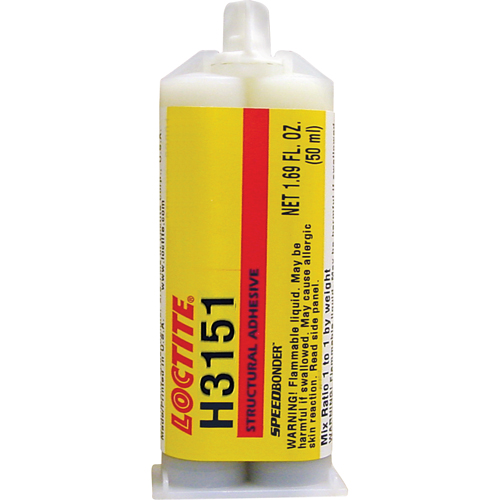 Speedbonder™ H3151 Structural Adhesive, Two-Part, Dual Cartridge, 73 g., White