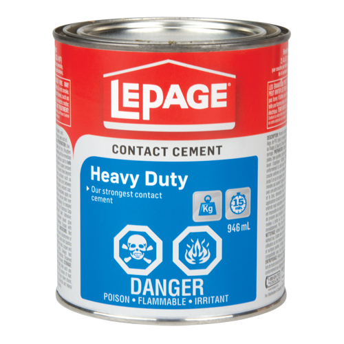 Heavy-Duty Contact Cement, Can, 946 ml