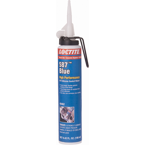 587 High Performance RTV Silicone Gasket Maker, Cartridge, Blue