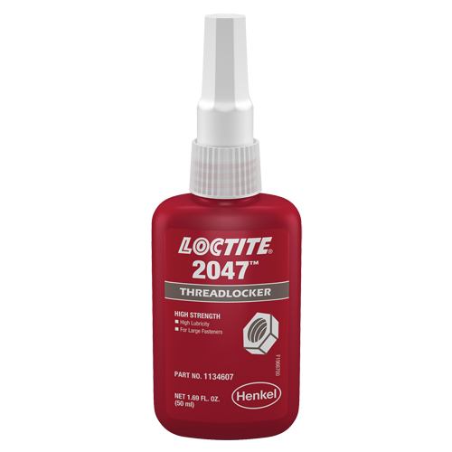 2047 Threadlocker, Black, High, 50 ml, Bottle