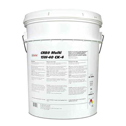 CRB MULTI® 15W40 Motor Oil, 18.9 L, Pail