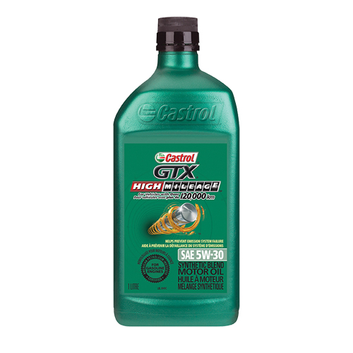 GTX® HIGH MILEAGE 5W30 Motor Oil, 1 L, Bottle - Motor Oil - AF625