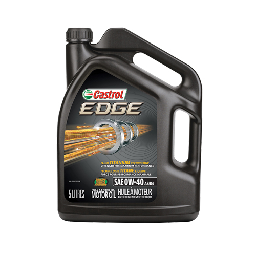 EDGE® FTT 0W40 Motor Oil, 5 L, Jug