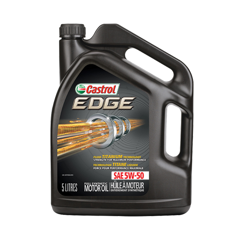 EDGE<sup>®</sup> FTT 5W50 Motor Oil, 5 L, Jug