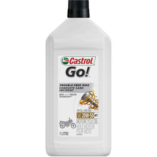 GRANDPRIX® 4 STROKE 20W40 Motorcycle Oil, 1 L, Bottle