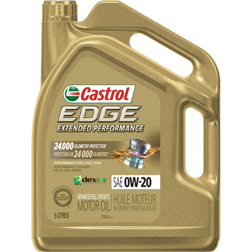 Edge<sup>®</sup> Extended Performance 0W-20 Motor Oil, 5 L, Jug