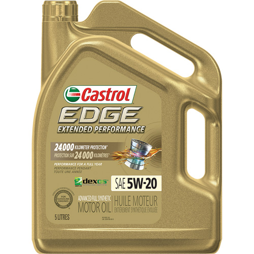 Edge<sup>®</sup> Extended Performance 5W-20 Motor Oil, 5 L, Jug