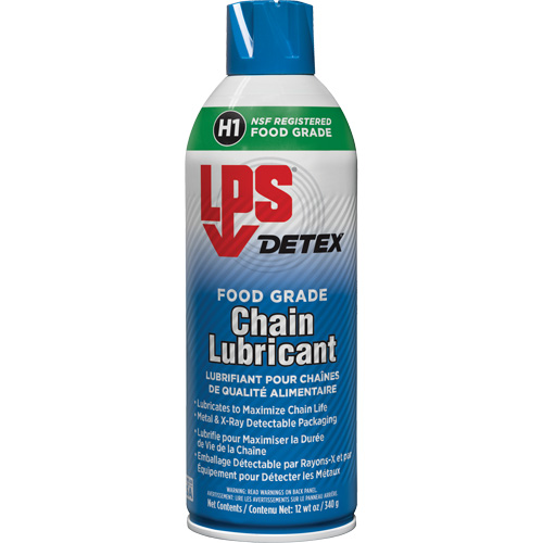 Detex<sup>®</sup> Food Grade Chain Lubricant, 12 oz./340 g/430 ml, Aerosol Can