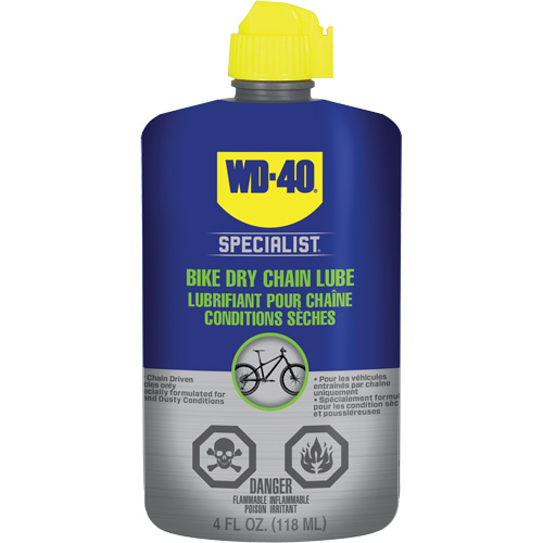 WD-40 Specialist<sup>®</sup> Bike Dry Chain Lubricant, Bottle