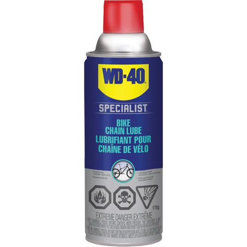 WD-40 Specialist<sup>®</sup> Bike Chain Lubricant, Aerosol Can