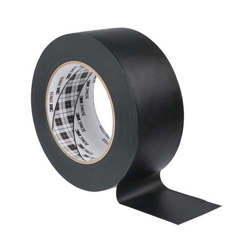 3903 Vinyl Duct Tape, 1245 mm (49") W x 46 m (151') L, 6.5 mils, Black -  - AMA091