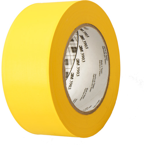 3903 Vinyl Duct Tape, 49" (4.08') W x 46 m (151') L, 6.5 mils, Yellow