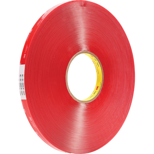 VHB™ Tape, 6 mm (1/4") W x 66 m (216') L, 23 mils Thick