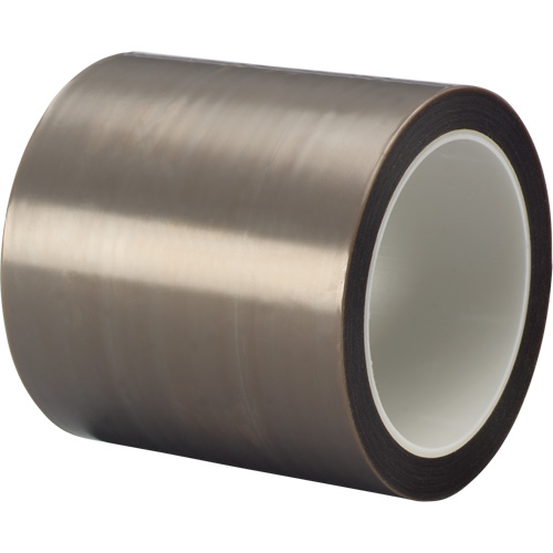 PTFE Skived Film Tape, PTFE, 76 mm (3") W x 33 m (108') L, 3.8 mils Thick