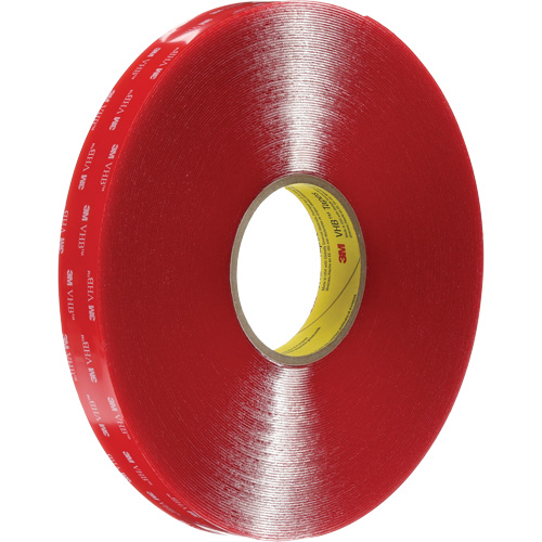 VHB™ Tape, 12 mm (1/2") W x 33 m (108') L, 40 mils Thick
