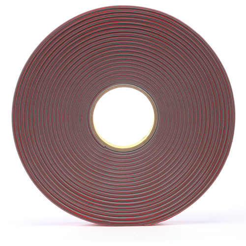 VHB™ Tape, 25.4 mm (1") W x 33 m (108') L, 62 mils Thick