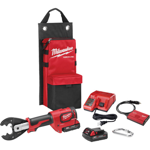 M18™ Force Logic™ 6T Utility Crimper Kit with D3 Grooves & Fixed BG Die -  - AUW271