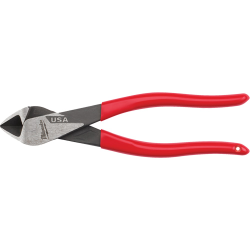 Diagonal Dipped Grip Cutting Pliers, 8" L