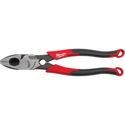 Lineman's Comfort Grip Pliers with Thread Cleaner