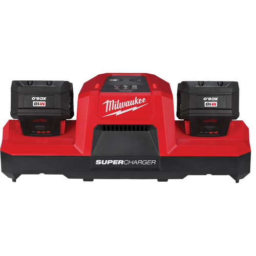 M18™ Dual Bay Simultaneous Super Charger, 18 V, Lithium-Ion