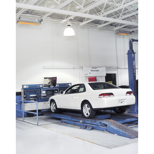 8000 Series Heater, Radiant Heat, Natural Gas, 60000 BTU/H - Portable Heaters - BA618