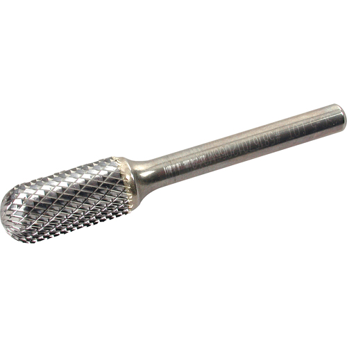 Solid Carbide Burr, SC-5, 1/2" Dia., 1" Depth of Cut