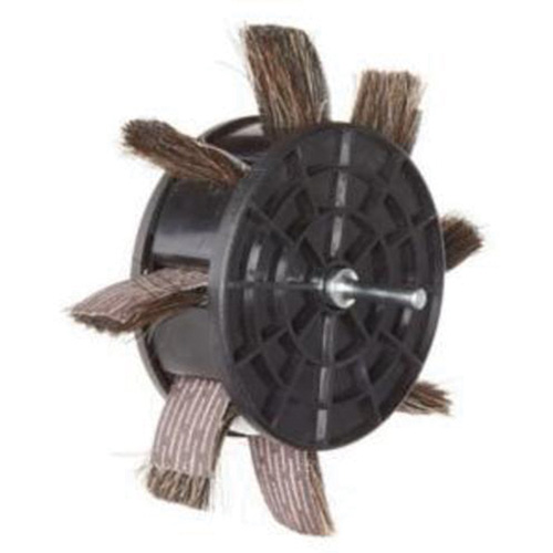 Sand-O-Flex Wheel, Aluminum Oxide, 80 Grit, 6-1/2" x 1" x 1/4"