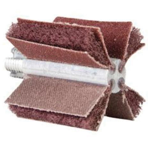 Interleaf Flap B-405 Bore Polisher, Aluminum Oxide, 80 Grit, 1-3/4" x 1-1/2" x