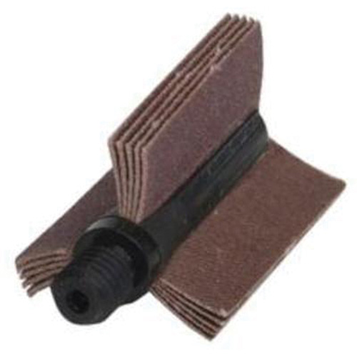Plain Flap B-405 Bore Polisher, Aluminum Oxide, 60 Grit, 1-3/4" x 1-1/2" x