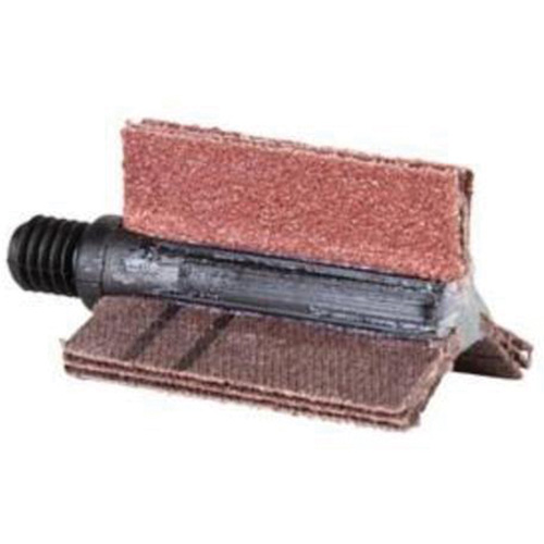 Plain Flap B-410 Bore Polisher, Aluminum Oxide, 240 Grit, 2-1/2" x 1-1/2" x