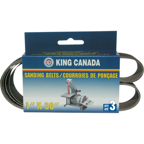 Sanding Belt, 1" W x 30" L, 60 Grit