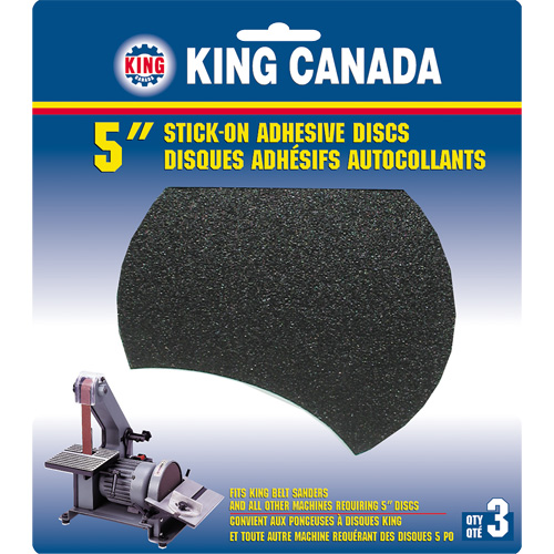 Wood Sanding Disc, 5" Dia., 60 Grit