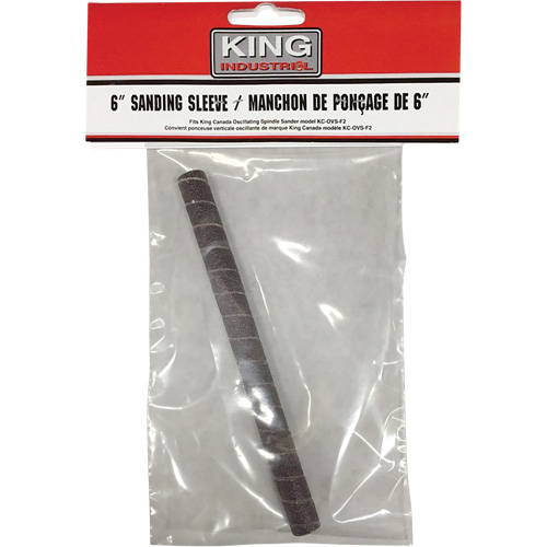 3/8" Wood Sanding Sleeve with 80 Grit