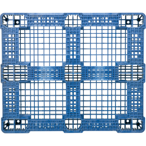 RackoCell Plastic Pallet, 4-Way Entry, 48" L x 40" W x 6-1/3" H - Plastic Rackable Pallet - CG004