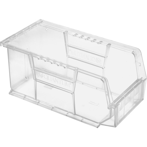 Crystal Clear Ultra Bins, 5-1/2" W x 5" H x 10-7/8" D, Clear