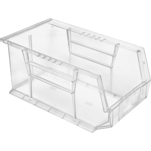Crystal Clear Ultra Bins, 8-1/4" W x 7" H x 14-3/4" D, Clear