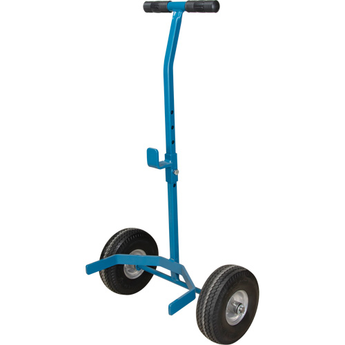 Cylinder Cart, Flat-Free Wheels, 15-1/2" W x 14-1/4" L Base, 600 lbs.